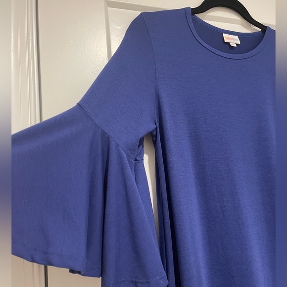 LuLaRoe Navy blue Maurine size Medium - Picture 4 of 5